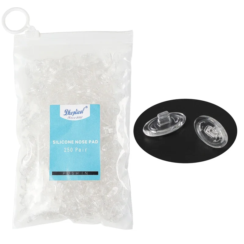 (500 Pcs) Eyeglasses Nose pad Push in Silicone Material Soft Slip-on Different Size for Eyewear Part Shop and Eye Hospital
(500 Pcs) Eyeglasses Nose pad Push in Silicone Material Soft Slip-on Different Size for Eyewear Part Shop and Eye Hospital