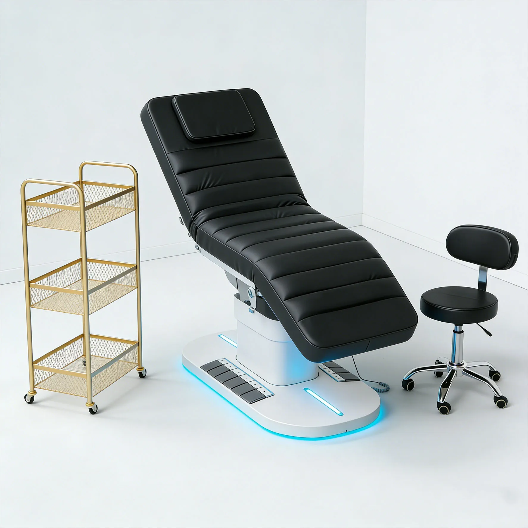Meientai Luxury 3 Motor New Lash Bed Curled Eyelash Bed Electric Beauty Salon Massage Table Facial Beauty Bed
Meientai Luxury 3 Motor New Lash Bed Curled Eyelash Bed Electric Beauty Salon Massage Table Facial Beauty Bed