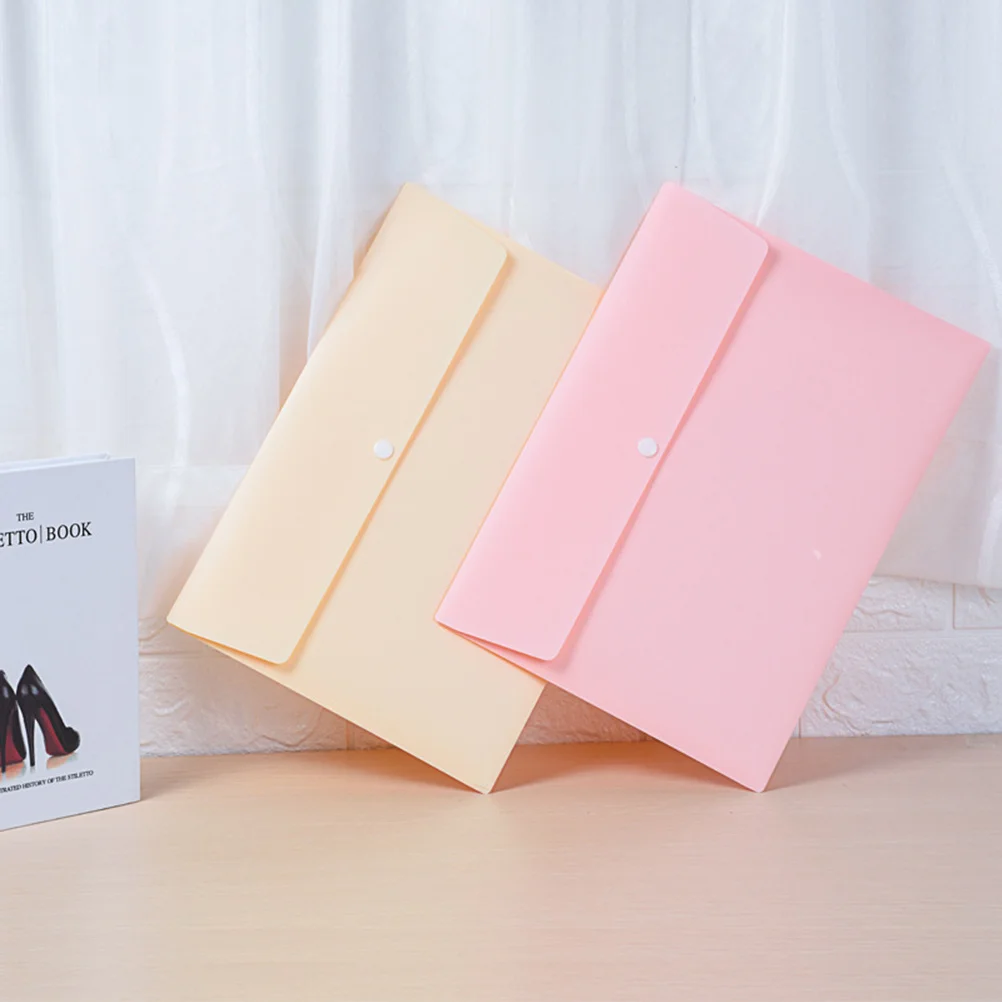 10 шт., папки для бумажных файлов формата А4, легкий органайзер для документов из полипропилена, конверт с застежкой на кнопку, сумка для офиса и школы 
10 шт., папки для бумажных файлов формата А4, легкий органайзер для документов из полипропилена, конверт с застежкой на кнопку, сумка для офиса и школы