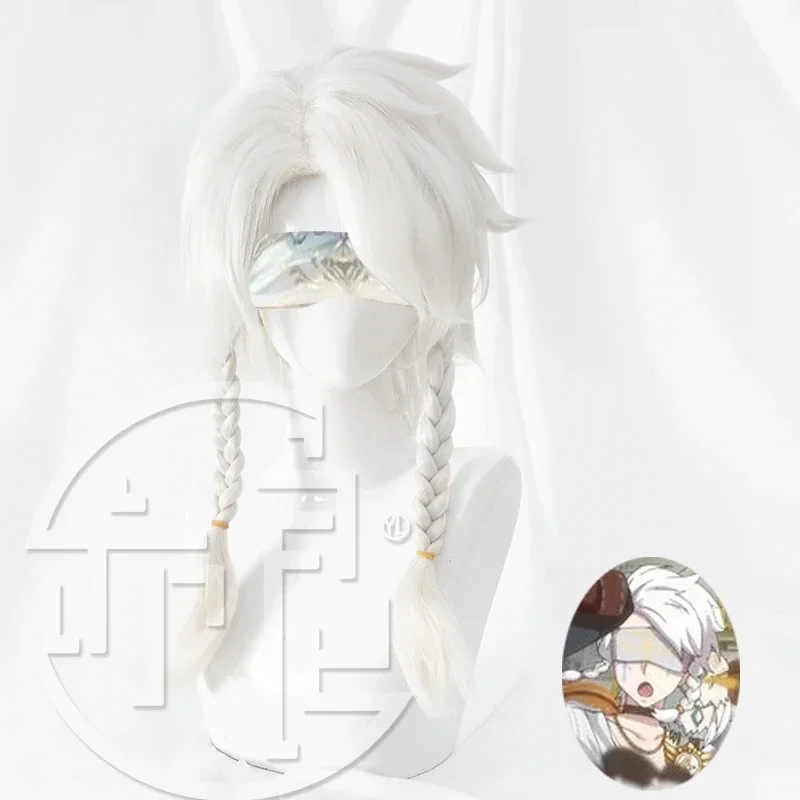 Identity V Eli Clark Cosplay Wig White Braided Heat Resistant Synthetic Hair Role Play Halloween Carnival Party + Free Wig Cap
Identity V Eli Clark Cosplay Wig White Braided Heat Resistant Synthetic Hair Role Play Halloween Carnival Party + Free Wig Cap