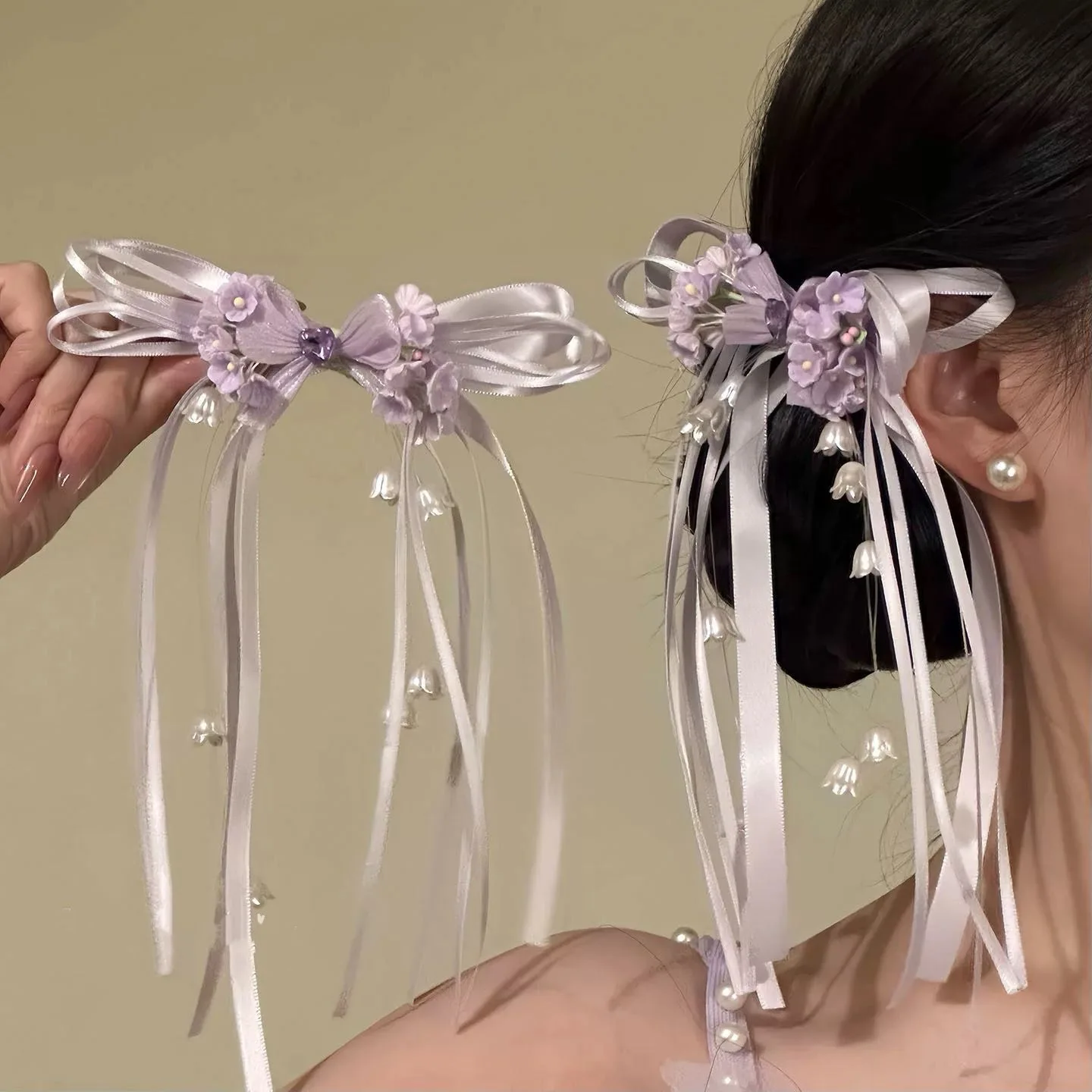 Hair Clips for Hair Accessories Purple Lily of the Valley Hair Accessories and Headwear Hair Bow Clips for Hair Y2K Accessories
Hair Clips for Hair Accessories Purple Lily of the Valley Hair Accessories and Headwear Hair Bow Clips for Hair Y2K Accessories