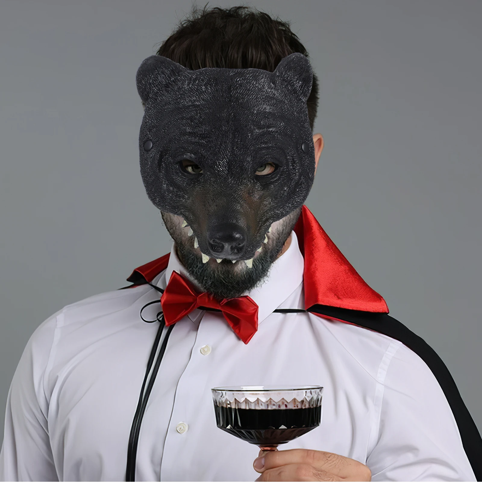 Bear Mask Halloween Costumes Animals PU Funny Ball Masks Women Adults Masquerade Party Cosplay Lightweight
Bear Mask Halloween Costumes Animals PU Funny Ball Masks Women Adults Masquerade Party Cosplay Lightweight