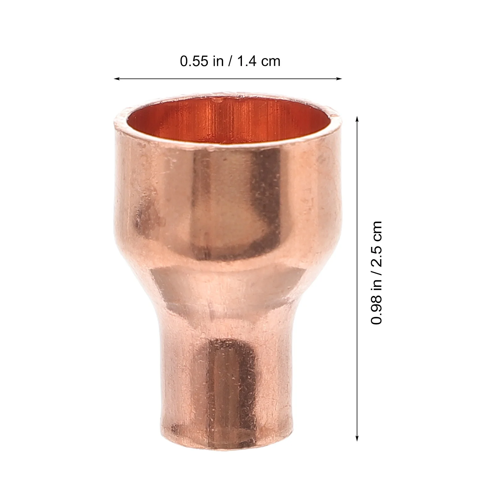 5Pcs Copper Fittings Purple Copper Straight Through Coupling Durable Tubing Connectors For Air Conditioning Plumbing Components
5Pcs Copper Fittings Purple Copper Straight Through Coupling Durable Tubing Connectors For Air Conditioning Plumbing Components