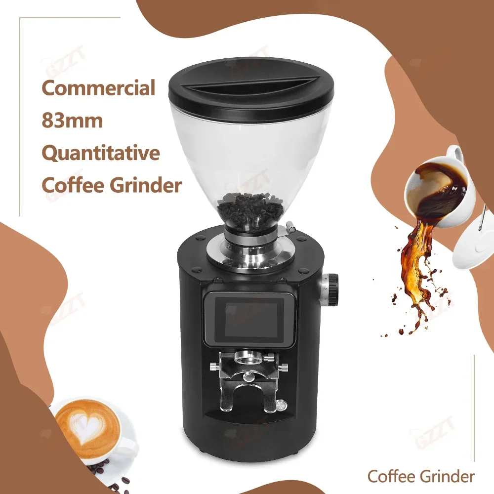 83mm Titanium Flat Burr Stepless 90 Gears Thickness Ajustable Commercial Auto Coffee Grinder With Touch Screen Aluminum Body
83mm Titanium Flat Burr Stepless 90 Gears Thickness Ajustable Commercial Auto Coffee Grinder With Touch Screen Aluminum Body