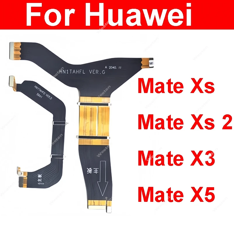 Гибкий кабель с вращающимся валом материнской платы ЖК-дисплея для Huawei Mate XS TAH-N29m Xs 2 X3 Mate X5, основная плата для подключения гибкой ленты, запасные части
Гибкий кабель с вращающимся валом материнской платы ЖК-дисплея для Huawei Mate XS TAH-N29m Xs 2 X3 Mate X5, основная плата для подключения гибкой ленты, запасные части