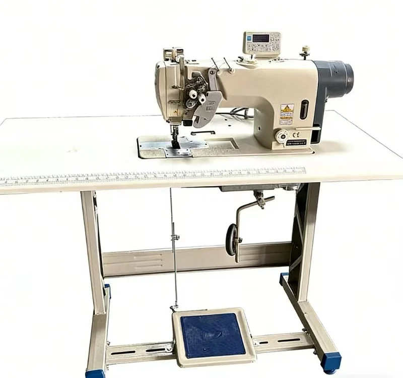 Direct Drive Double Needle Lockstitch Sewing Machine
Direct Drive Double Needle Lockstitch Sewing Machine