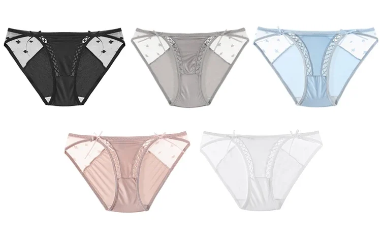 Женские трусики-стринги с низкой посадкой, сетчатые, с атласными бретелями и бантом, дышащие, с вырезами, для создания эффекта «чистого желания»
Женские трусики-стринги с низкой посадкой, сетчатые, с атласными бретелями и бантом, дышащие, с вырезами, для создания эффекта «чистого желания»