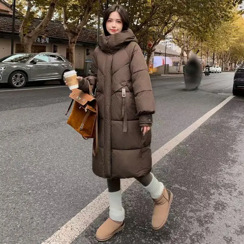 Women Jacket New Autumn Winter Parkas Female Thick Down Cotton Coat Hooded Casual Warm Thick Over The Knee Outerwear Ladies Top
Women Jacket New Autumn Winter Parkas Female Thick Down Cotton Coat Hooded Casual Warm Thick Over The Knee Outerwear Ladies Top