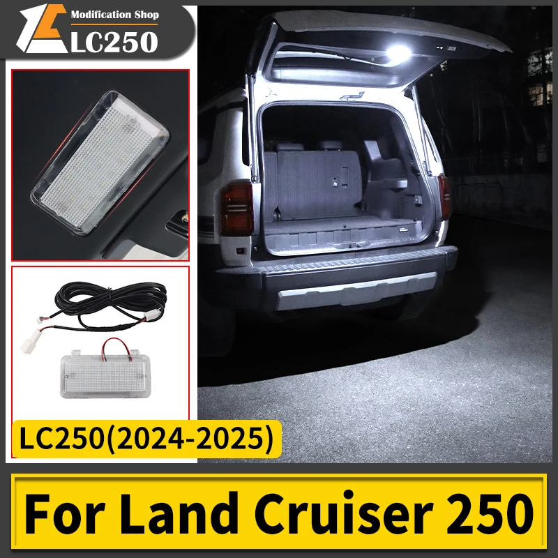 Для Land Cruiser 2024-2025 Prado LC250 First Edition 1958 J250 освещение задней двери, обновленные аксессуары для модификации
Для Land Cruiser 2024-2025 Prado LC250 First Edition 1958 J250 освещение задней двери, обновленные аксессуары для модификации
