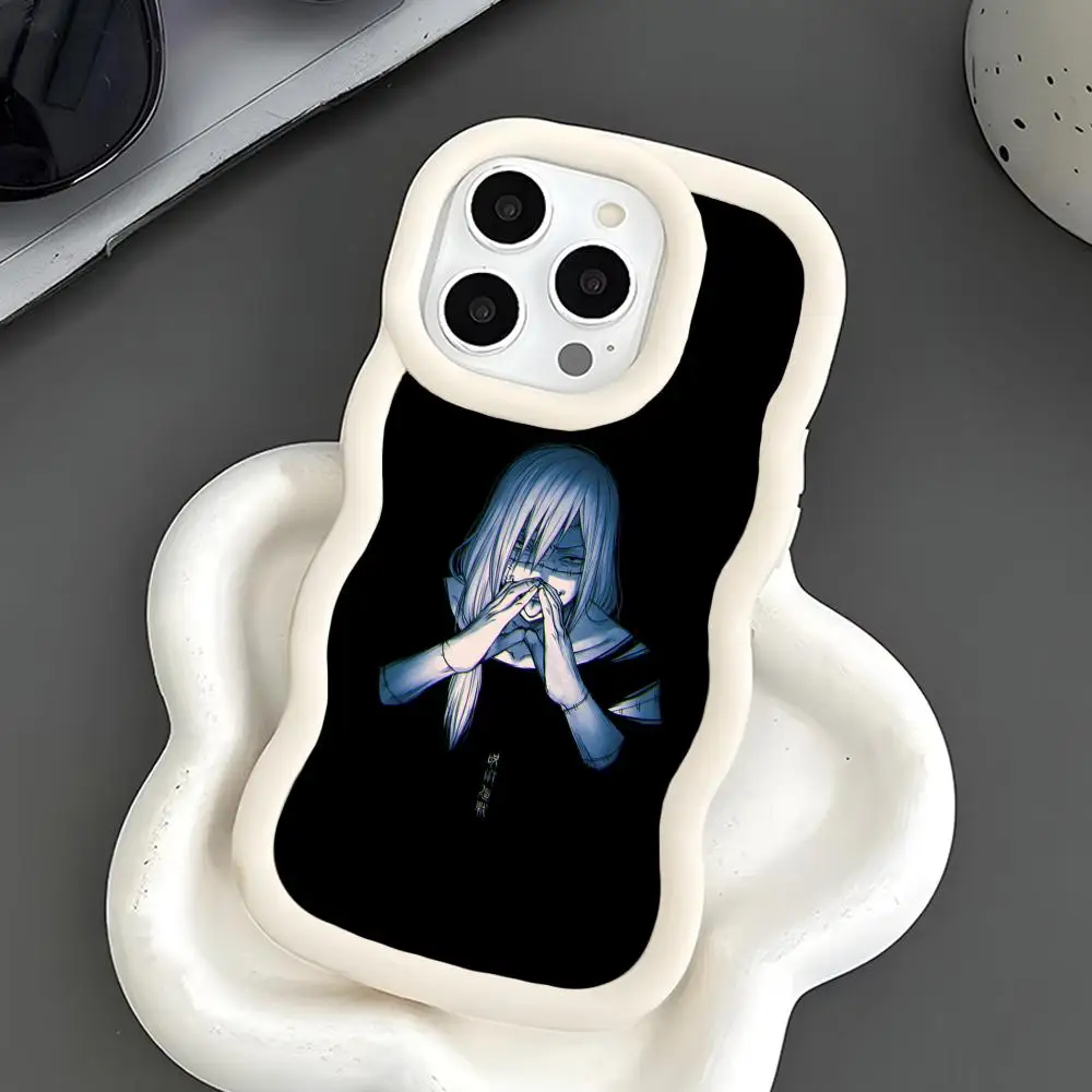 JJK Mahito Phone Case for iPhone 17 16 15 14 13 12 11 Air Pro Max Plus White Soft TPU Wavy Edge Cover
JJK Mahito Phone Case for iPhone 17 16 15 14 13 12 11 Air Pro Max Plus White Soft TPU Wavy Edge Cover