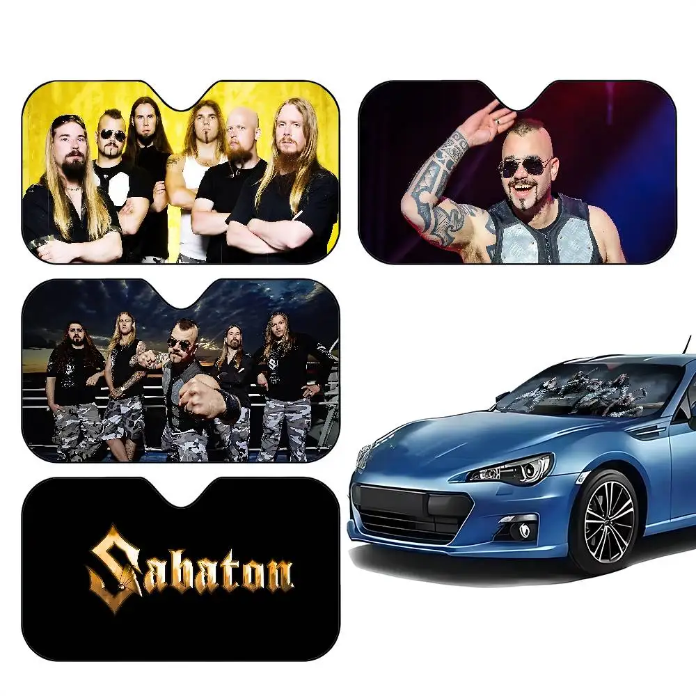 Солнцезащитный козырек для автомобиля S-Sabaton Band, универсальный складной экран для лобового стекла
Солнцезащитный козырек для автомобиля S-Sabaton Band, универсальный складной экран для лобового стекла