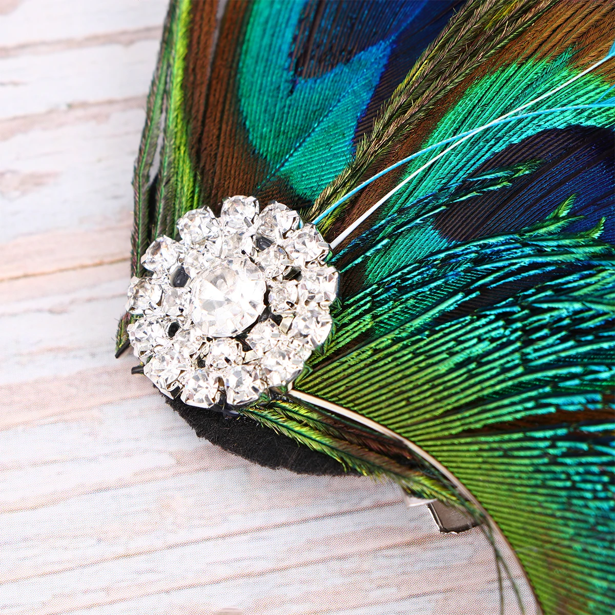 Peacock Hairpin Fascinator Clip Crystal Rhinestone Wedding Party Alligator Clips Pin Brooch Stylish Fashion Statement Long
Peacock Hairpin Fascinator Clip Crystal Rhinestone Wedding Party Alligator Clips Pin Brooch Stylish Fashion Statement Long