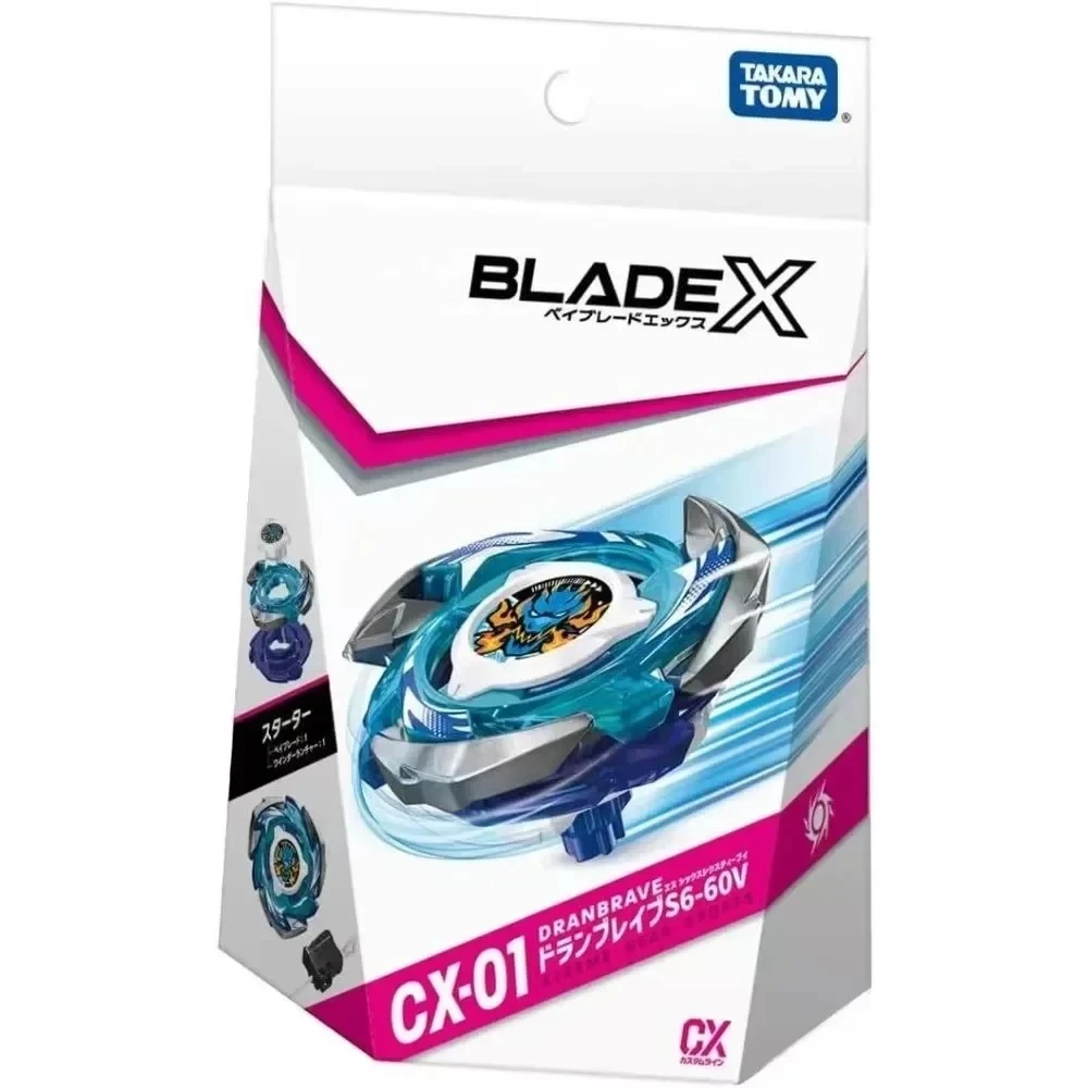 CX-01 Стартер DranBrave S6-60V Оригинальный Takara Tomy Bey X
CX-01 Стартер DranBrave S6-60V Оригинальный Takara Tomy Bey X