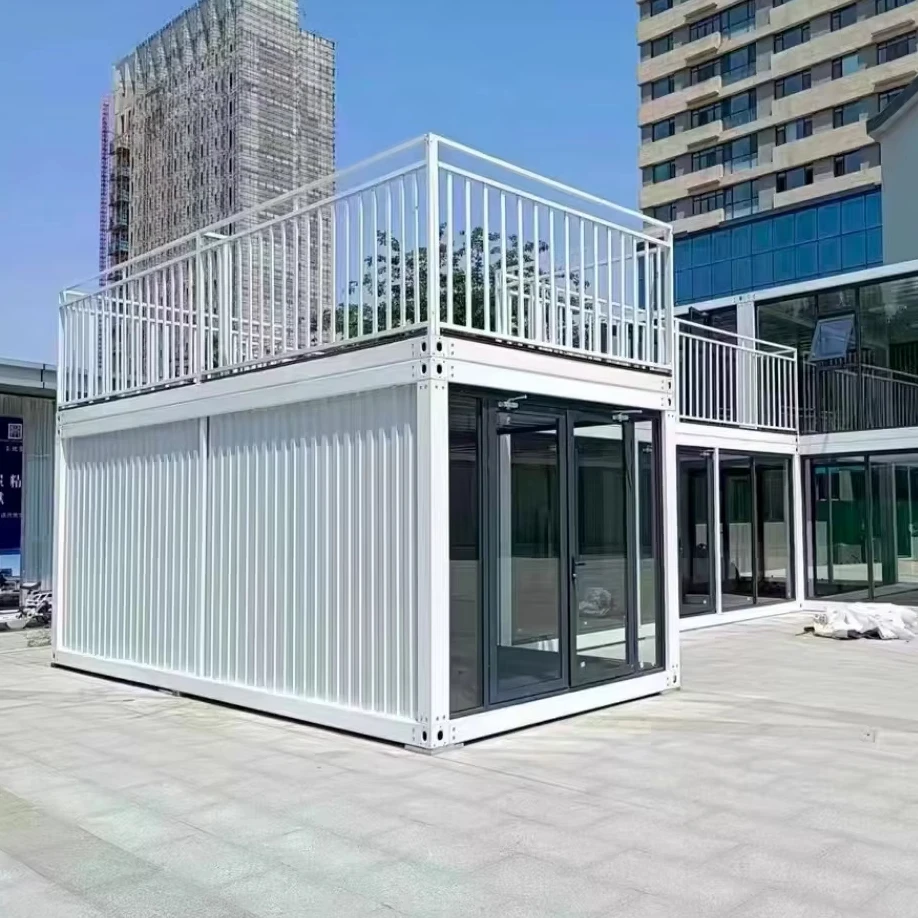 Prefabricated Tiny Modular Pre-made House Tiny House Container Light Steel Frame 20ft 40ft House Bedroom Casas Container