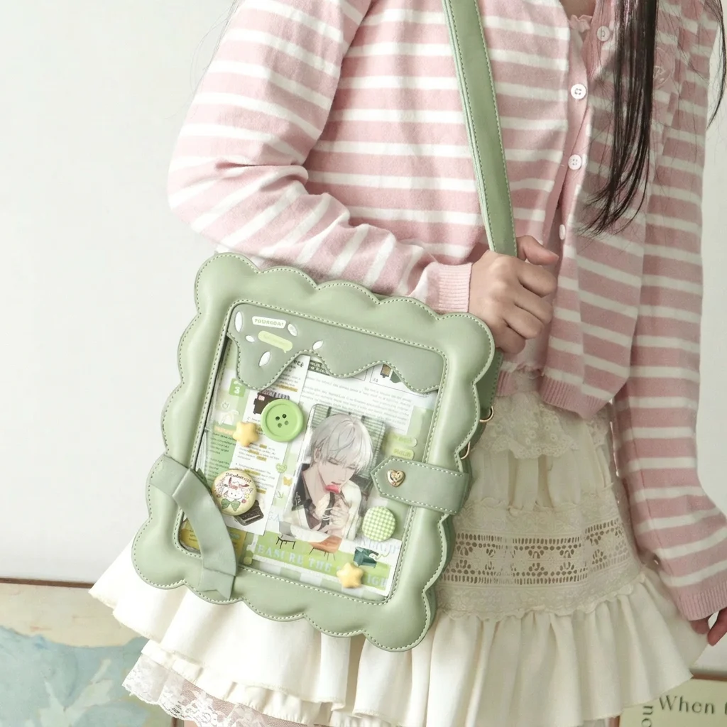 Doll Carrying Bag Transparent Badge Display Bag Small Capacity Bag Soft For Daily Outing Female Users Shopping
Doll Carrying Bag Transparent Badge Display Bag Small Capacity Bag Soft For Daily Outing Female Users Shopping