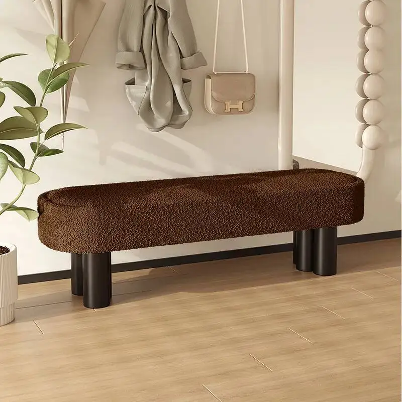 Solid End Modern Legs, Wabi-Sabi Bed Entryway Wood Bench Minimalist - of Boucle Bench Upholstery, for Living Room Bedroom
Solid End Modern Legs, Wabi-Sabi Bed Entryway Wood Bench Minimalist - of Boucle Bench Upholstery, for Living Room Bedroom
