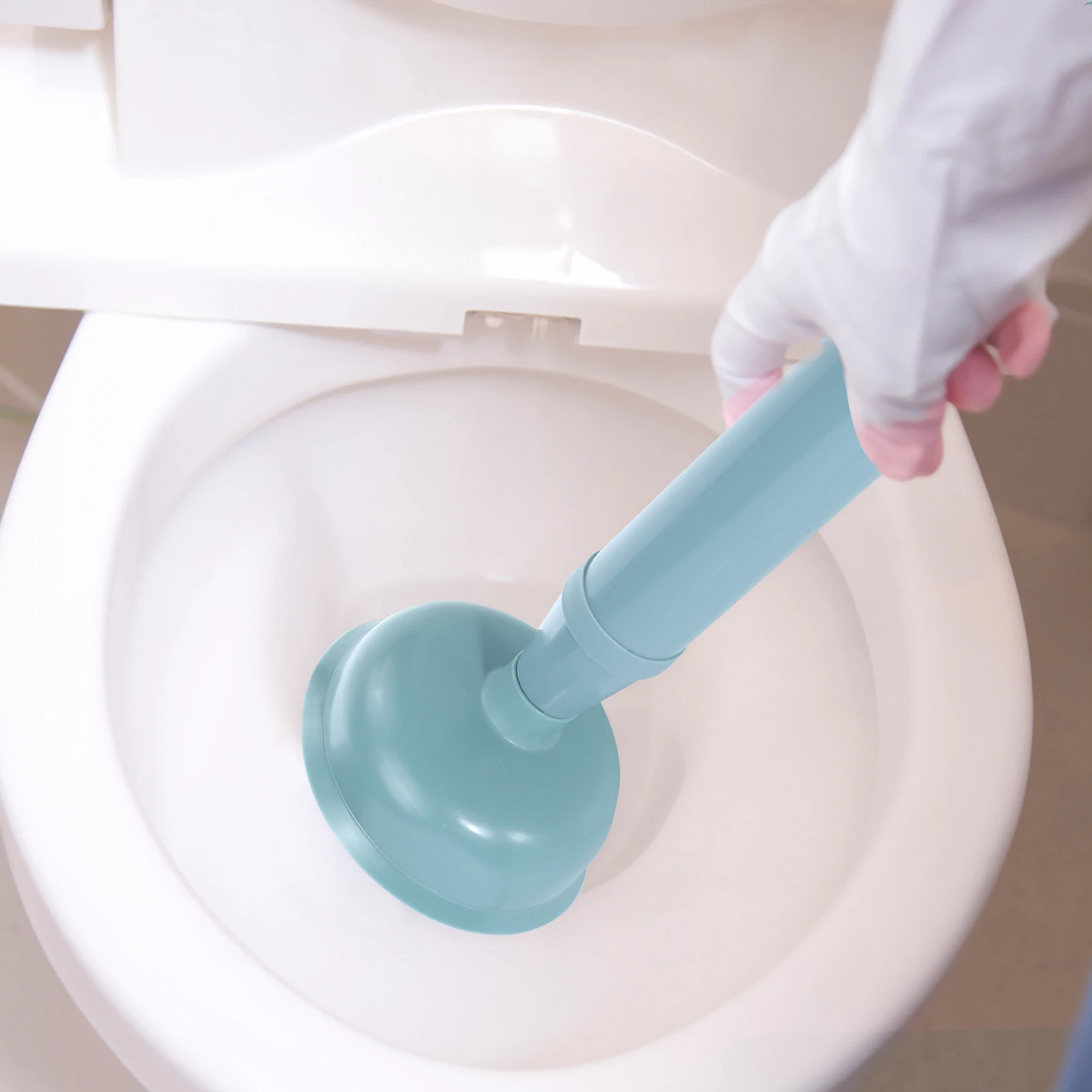 1pc Heavy Duty Toilet Tool Bathroom Clogging Removal Bowl Cleaner Comfort Handle Rubber Surface Home Office
1pc Heavy Duty Toilet Tool Bathroom Clogging Removal Bowl Cleaner Comfort Handle Rubber Surface Home Office