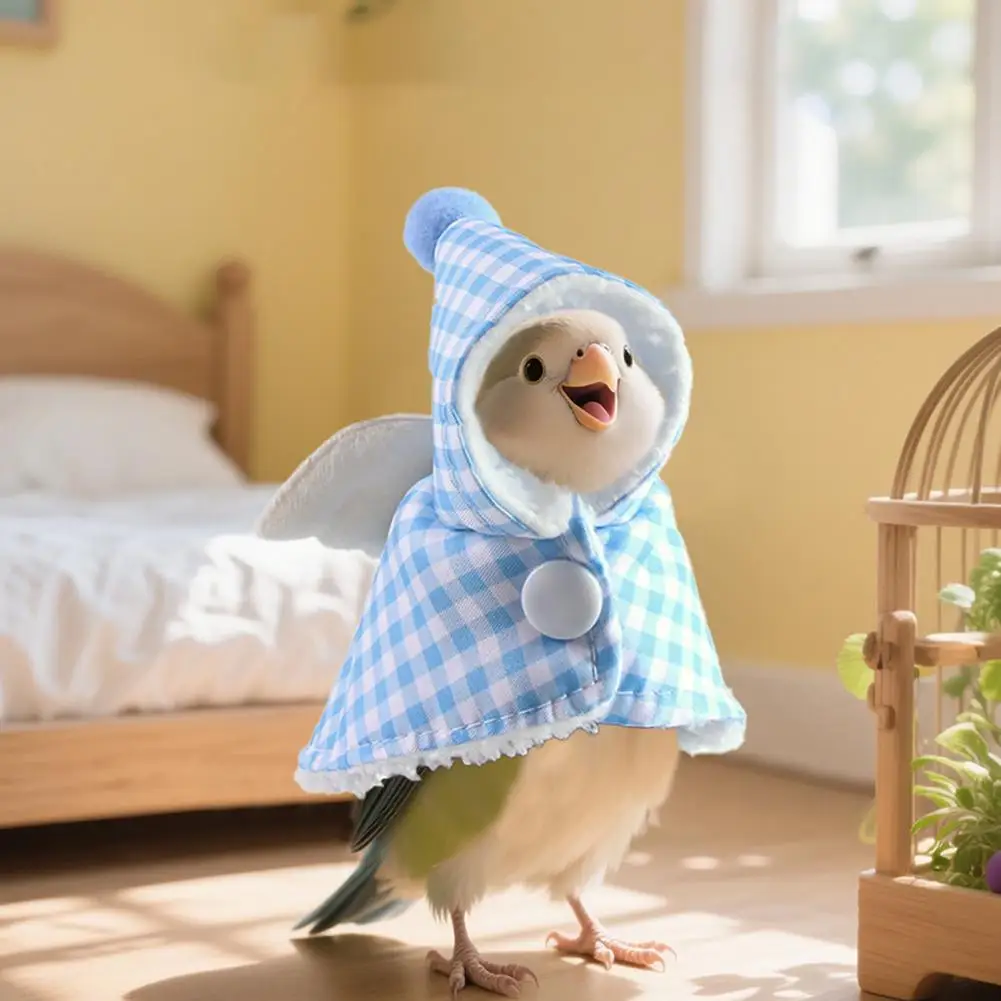 Милый плащ с попугаем, плащ с попугаем, плащ с птицами, одежда с попугаем, плотная теплая верхняя одежда, клетчатая верхняя одежда с маленькими животными
Милый плащ с попугаем, плащ с попугаем, плащ с птицами, одежда с попугаем, плотная теплая верхняя одежда, клетчатая верхняя одежда с маленькими животными