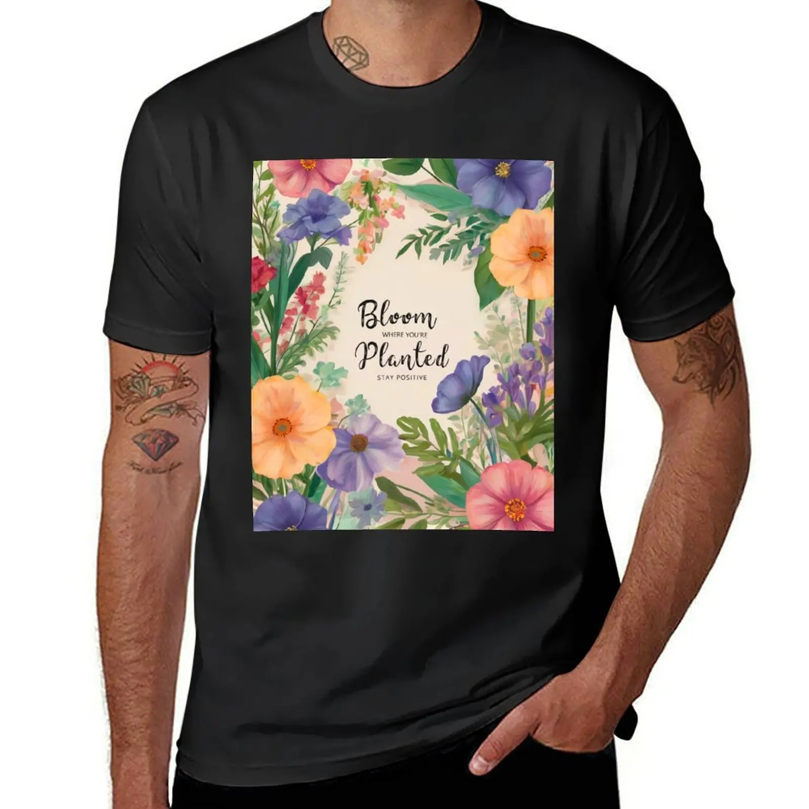 Bloom Where You're Planted T-Shirt animal prinfor boys anime clothes heavyweights mens tall t shirts
Bloom Where You're Planted T-Shirt animal prinfor boys anime clothes heavyweights mens tall t shirts