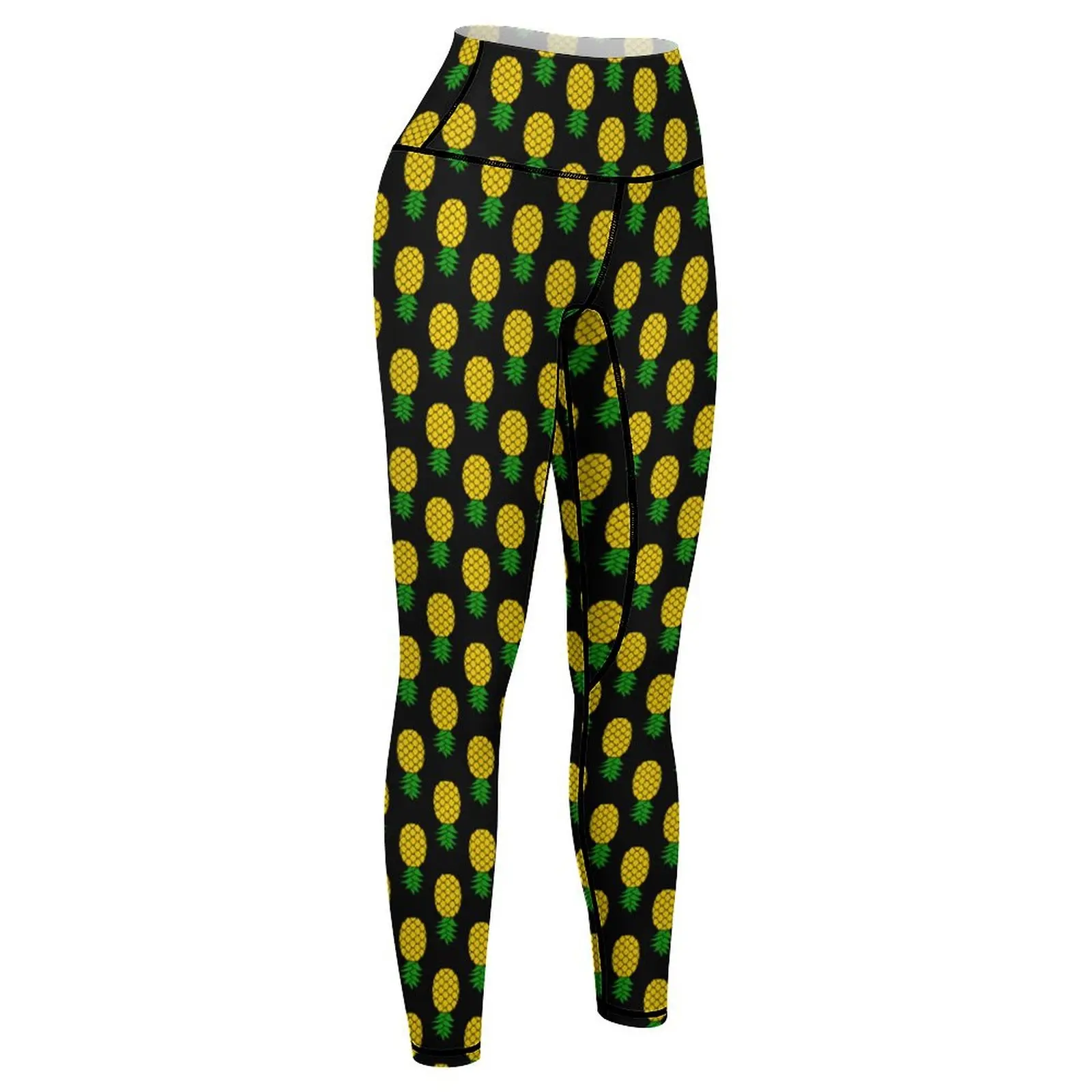 High Waisted Leggings for Women - No See Upside-down Pineapple Print Workout Yoga Pants
High Waisted Leggings for Women - No See Upside-down Pineapple Print Workout Yoga Pants