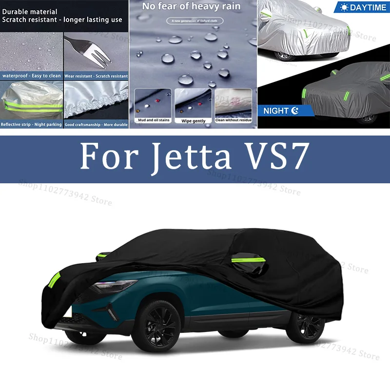 Car Cover For Jetta VS7 Full Exterior Black Silvery-Auto Cover Sunshade Dustproof Waterproof Reflective strips cars accessories
Car Cover For Jetta VS7 Full Exterior Black Silvery-Auto Cover Sunshade Dustproof Waterproof Reflective strips cars accessories