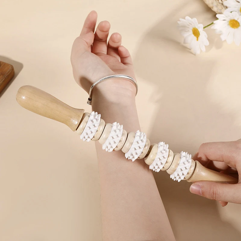 Wooden Massage Roller Fat Reducing Body Shaping Tools Whole Body Massage Tool Meridian Massage Stick Promote Blood Circulation
Wooden Massage Roller Fat Reducing Body Shaping Tools Whole Body Massage Tool Meridian Massage Stick Promote Blood Circulation