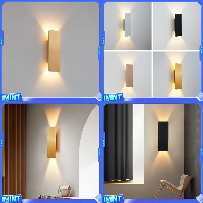 Modern Simple 6W LED Indoor Wall Lamp Bedroom Living Room Home Lighting Aisle Corridor Decoration Aluminum Wall Light
Modern Simple 6W LED Indoor Wall Lamp Bedroom Living Room Home Lighting Aisle Corridor Decoration Aluminum Wall Light