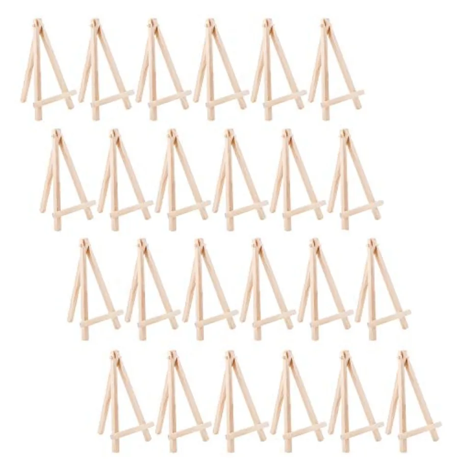 24 Pack 6" Small Art Easel Stand Tabletop Mini Wooden Display Stand Photo Holder Display Stand for Artist, Students, Adults, Pa
24 Pack 6" Small Art Easel Stand Tabletop Mini Wooden Display Stand Photo Holder Display Stand for Artist, Students, Adults, Pa