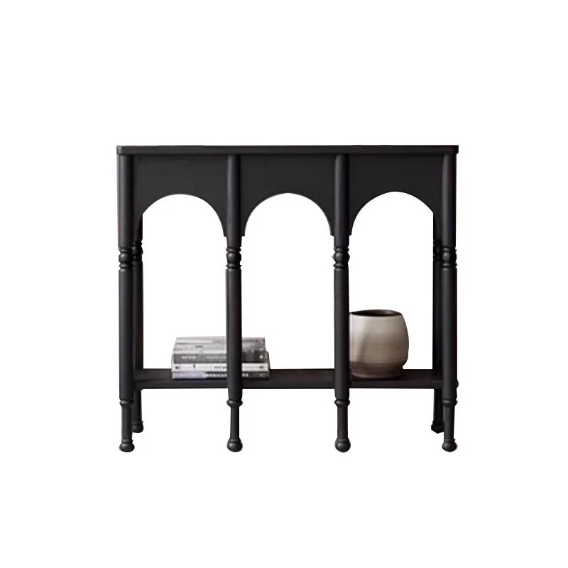 Italian minimalist French entrance table, solid wood household entrance cabinet
Italian minimalist French entrance table, solid wood household entrance cabinet