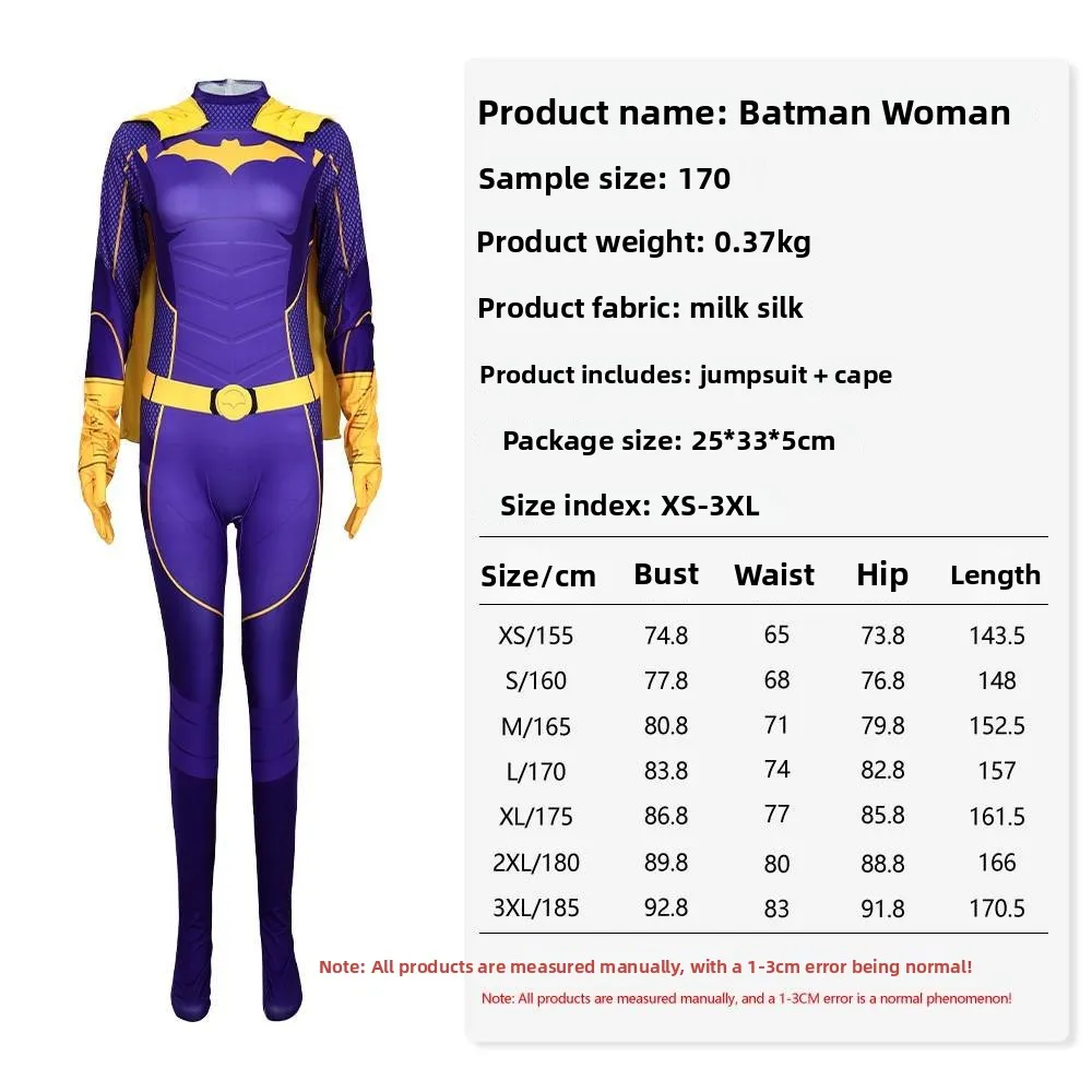loween Batwoman Cosplay Suit Tight One-Piece Stage Performance Costume Women's Traditional Chinese Clothing Festival Dr
loween Batwoman Cosplay Suit Tight One-Piece Stage Performance Costume Women's Traditional Chinese Clothing Festival Dr