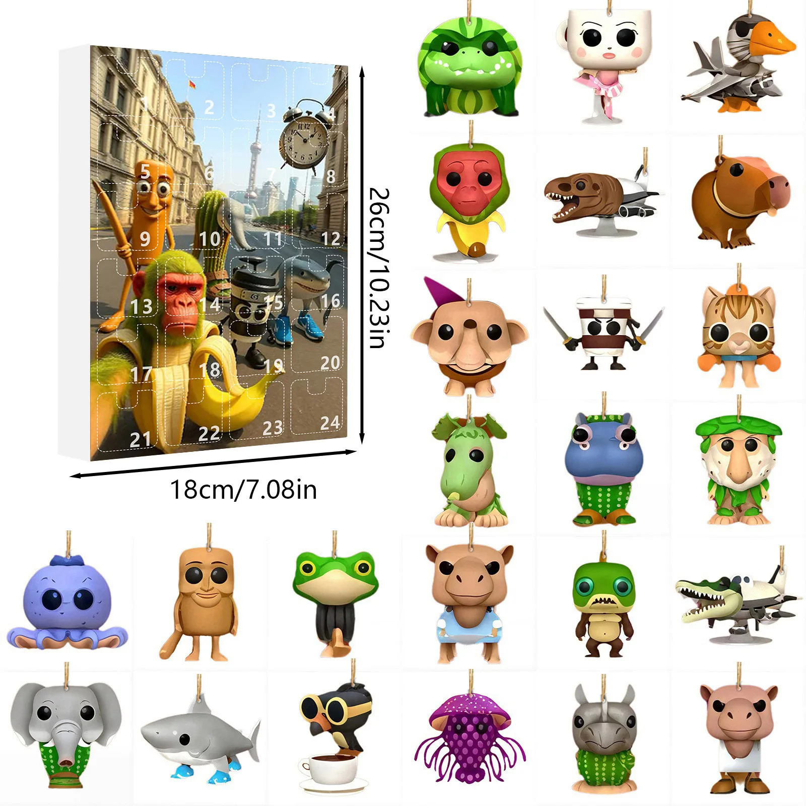 Italian Brainrot Tung Sahur Character Acrylic Stick Figure Model 24pcs Desktop Decoration Ornaments
Italian Brainrot Tung Sahur Character Acrylic Stick Figure Model 24pcs Desktop Decoration Ornaments