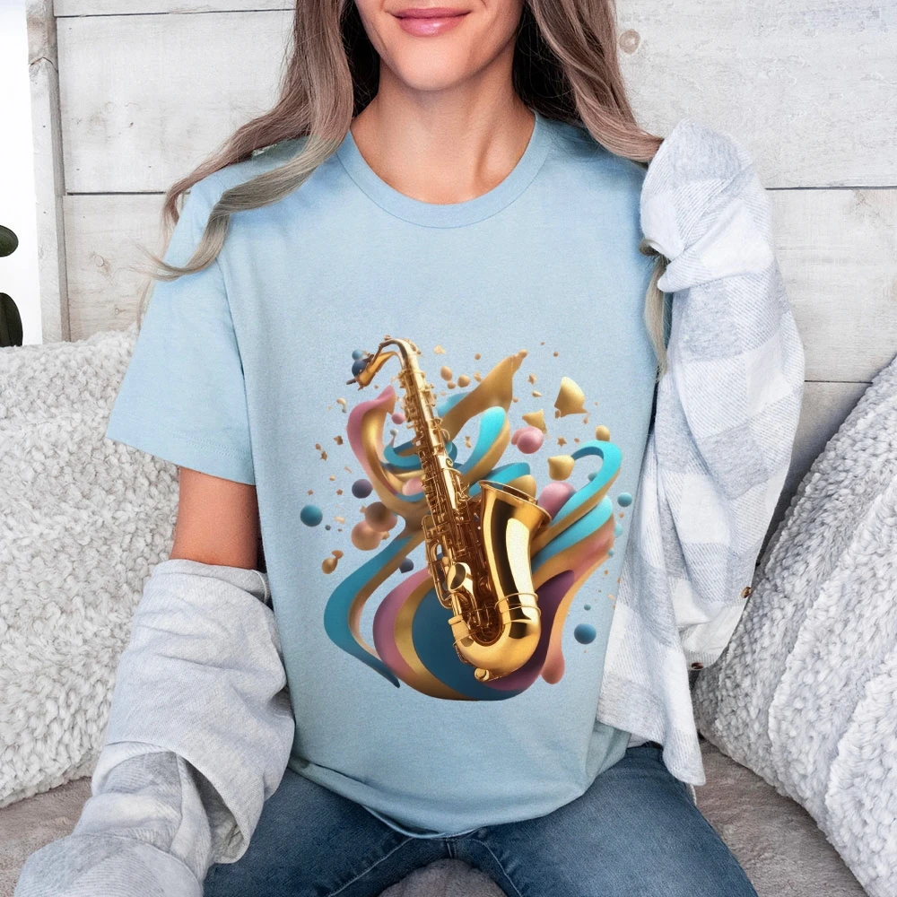 Women's Casual Short Sleeve T-Shirt Stretchy Fabric, Slim Fit with Round Neck, Pastel Bold Hues, Great for Coffee Runs Shopping
Women's Casual Short Sleeve T-Shirt Stretchy Fabric, Slim Fit with Round Neck, Pastel Bold Hues, Great for Coffee Runs Shopping