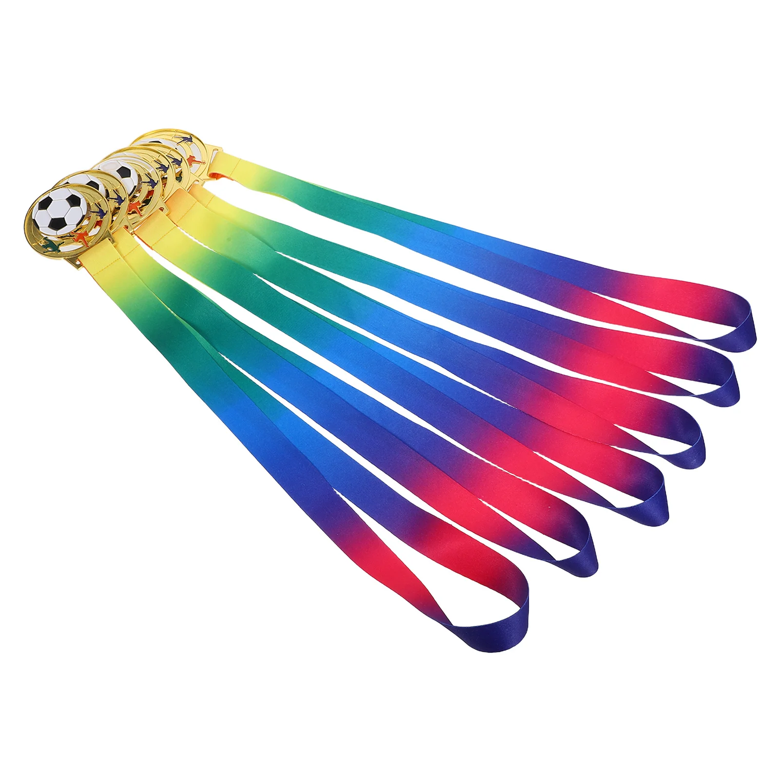 6Pcs Zinc Alloy Hollow-Out Soccer Award Medals Lightweight Football Medals for Sports Day Winners Rewards
6Pcs Zinc Alloy Hollow-Out Soccer Award Medals Lightweight Football Medals for Sports Day Winners Rewards