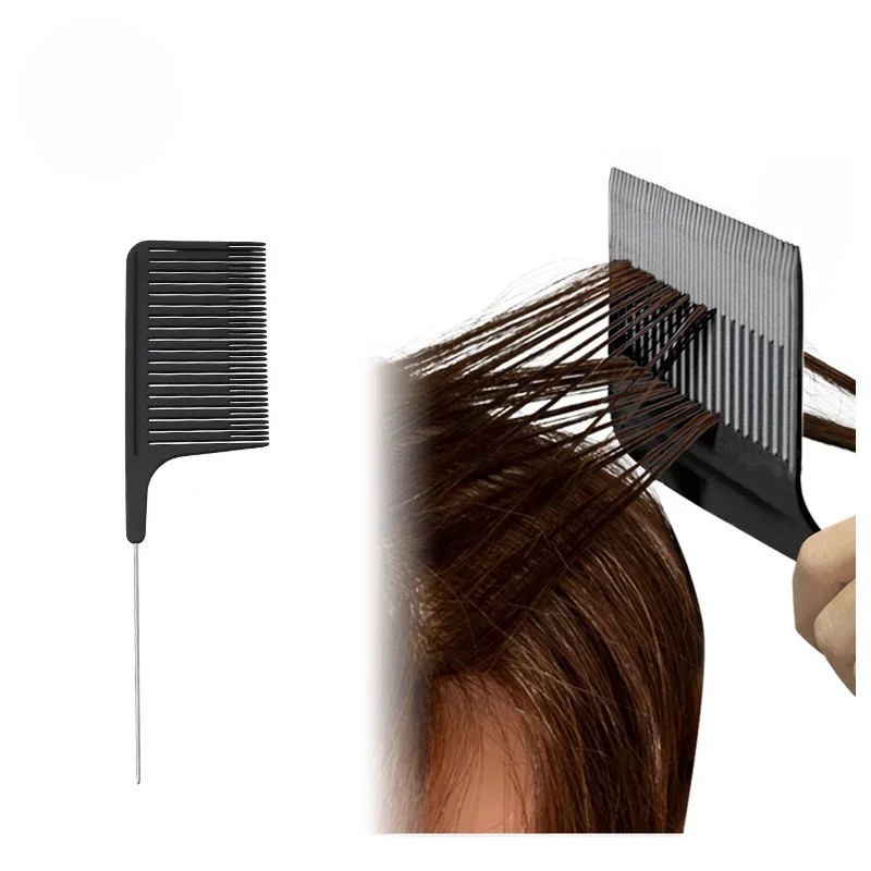 Hairbrush Hair Styling Combs Tailed Comb Coloring Dyeing Comb Salon Tool Sectioning Highlighting Weaving Cutting Comb
Hairbrush Hair Styling Combs Tailed Comb Coloring Dyeing Comb Salon Tool Sectioning Highlighting Weaving Cutting Comb
