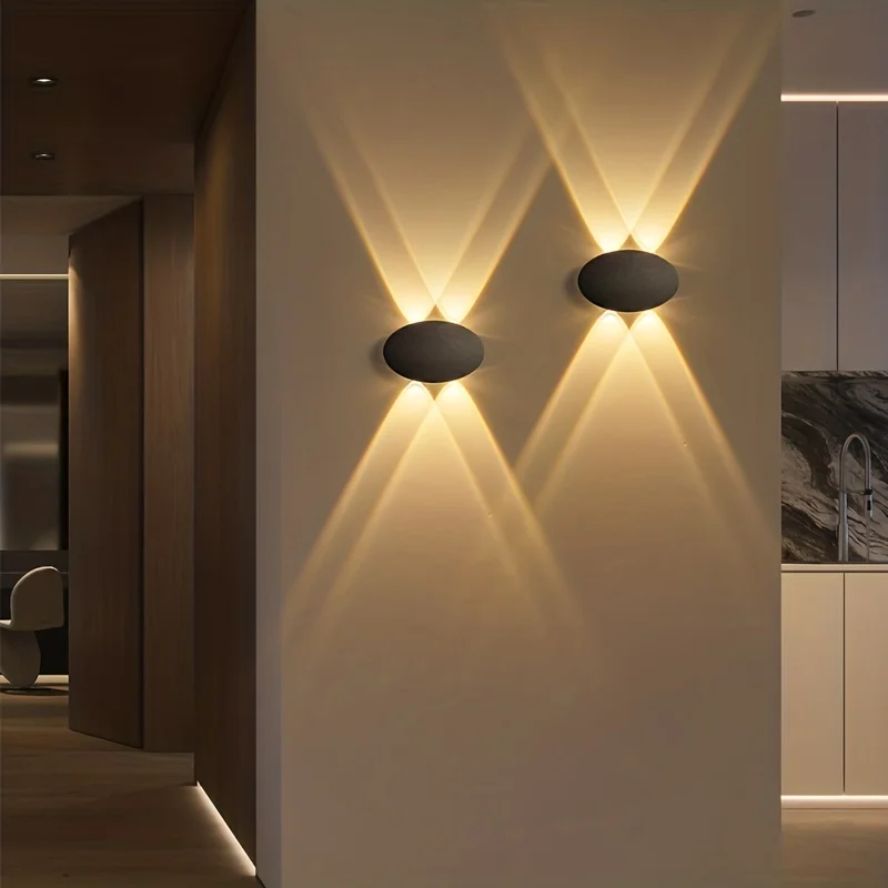 1pc 4W oval outdoor indoor IP65 waterproof courtyard wall lamp warm light 3000K wide voltage wall mounted stove (85v-265v)
1pc 4W oval outdoor indoor IP65 waterproof courtyard wall lamp warm light 3000K wide voltage wall mounted stove (85v-265v)