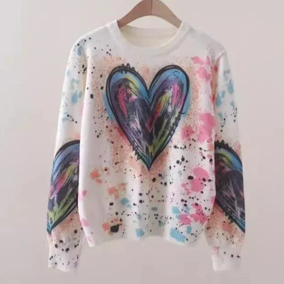 new arriavel winter heart pullovers women european style fahsion pattern sweaters sueter
new arriavel winter heart pullovers women european style fahsion pattern sweaters sueter