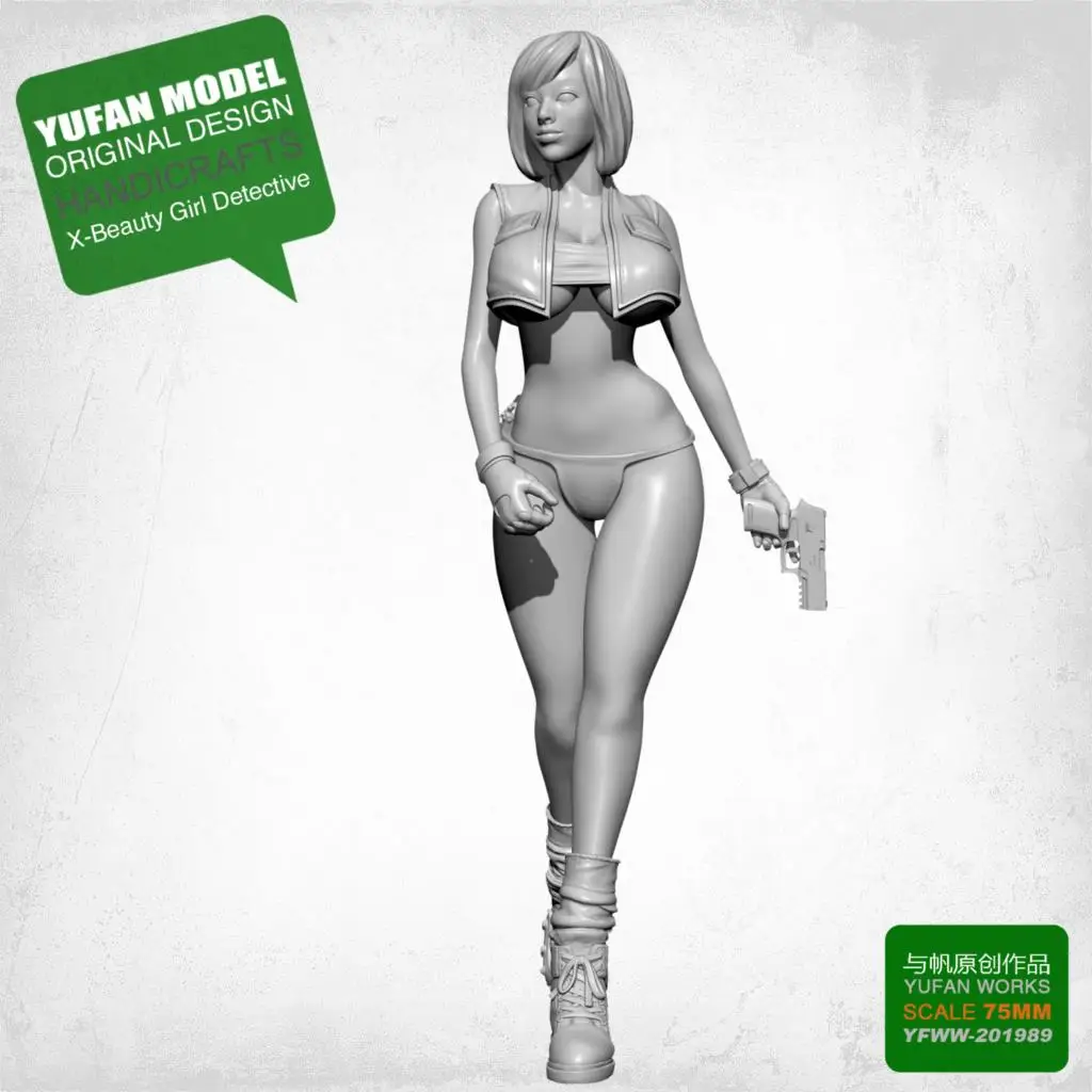75MM Yufan model 1/24 Resin Figure beauty girl model kits self-assembled YFWW-201989
75MM Yufan model 1/24 Resin Figure beauty girl model kits self-assembled YFWW-201989