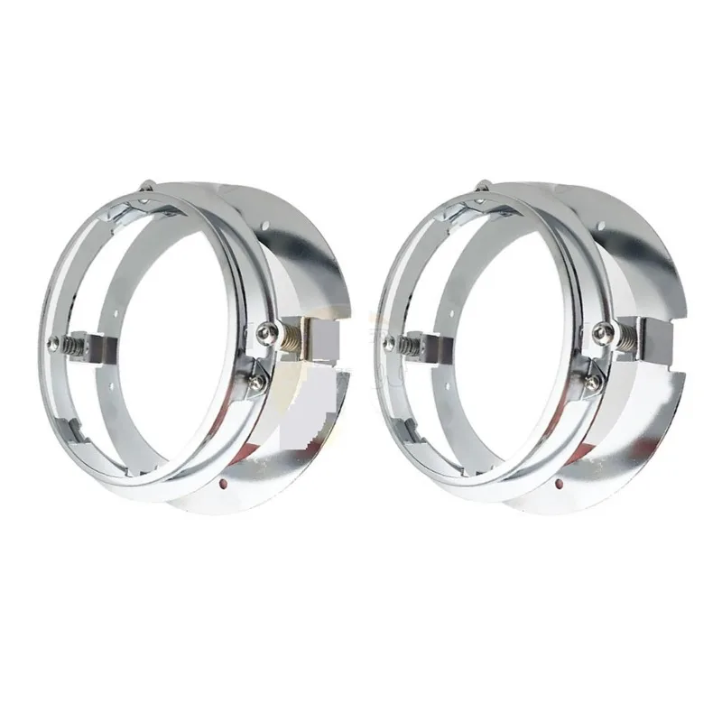 5.75 Inch Headlight Mounting Bracket Adapter Ring Kit Black Silver Compatible with 5.75 Motorcycle LED Headlight
5.75 Inch Headlight Mounting Bracket Adapter Ring Kit Black Silver Compatible with 5.75 Motorcycle LED Headlight