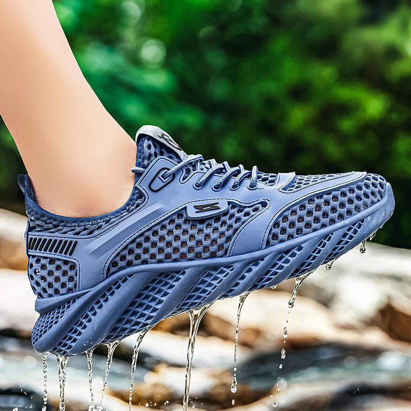 2026 Summer New Men's Large Size Mesh Shoes, Quick-Dry Trekking & Wading Footwear, Lightweight Outdoor Breathable Sneakers
2026 Summer New Men's Large Size Mesh Shoes, Quick-Dry Trekking & Wading Footwear, Lightweight Outdoor Breathable Sneakers