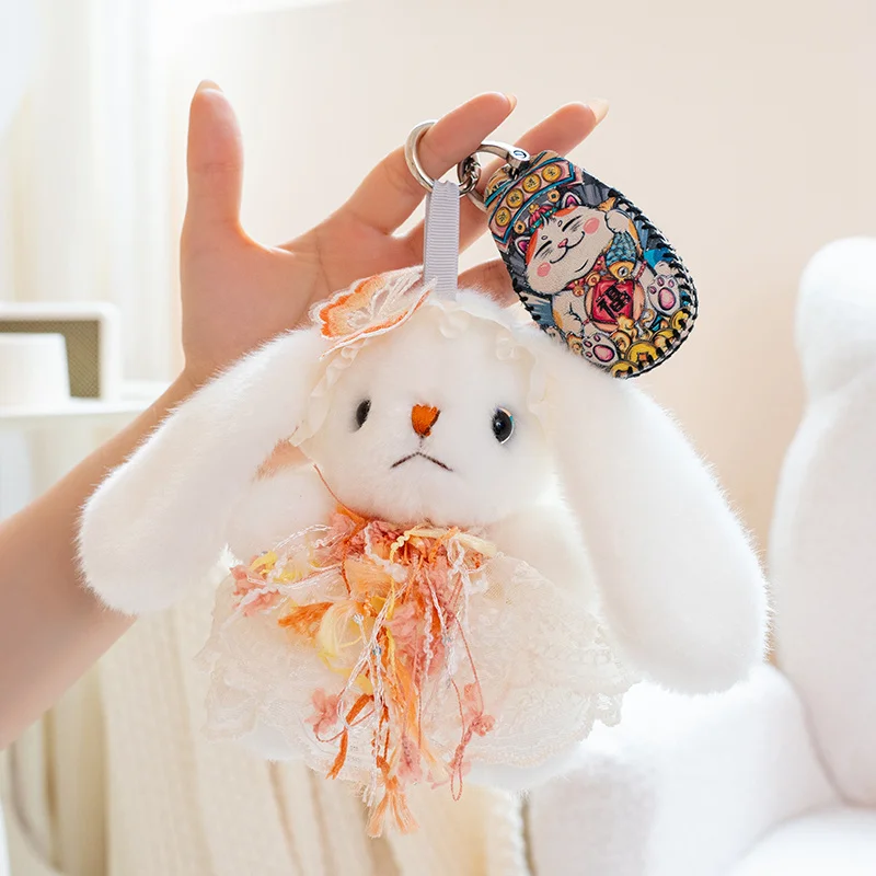 Cute Bunny Pendant Rabbit Plush Toys Adorably Kids Toys Backpack Decor Toys Keychain Car Key Holder Exquisite Birthday Gifts
Cute Bunny Pendant Rabbit Plush Toys Adorably Kids Toys Backpack Decor Toys Keychain Car Key Holder Exquisite Birthday Gifts