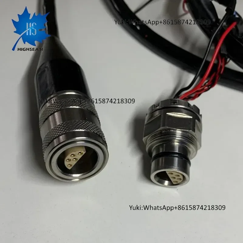 4 Pin Waterproof Underwater Aviation Plug Connector for Subsea Robbotics Rov Auv Offshore Technology
4 Pin Waterproof Underwater Aviation Plug Connector for Subsea Robbotics Rov Auv Offshore Technology