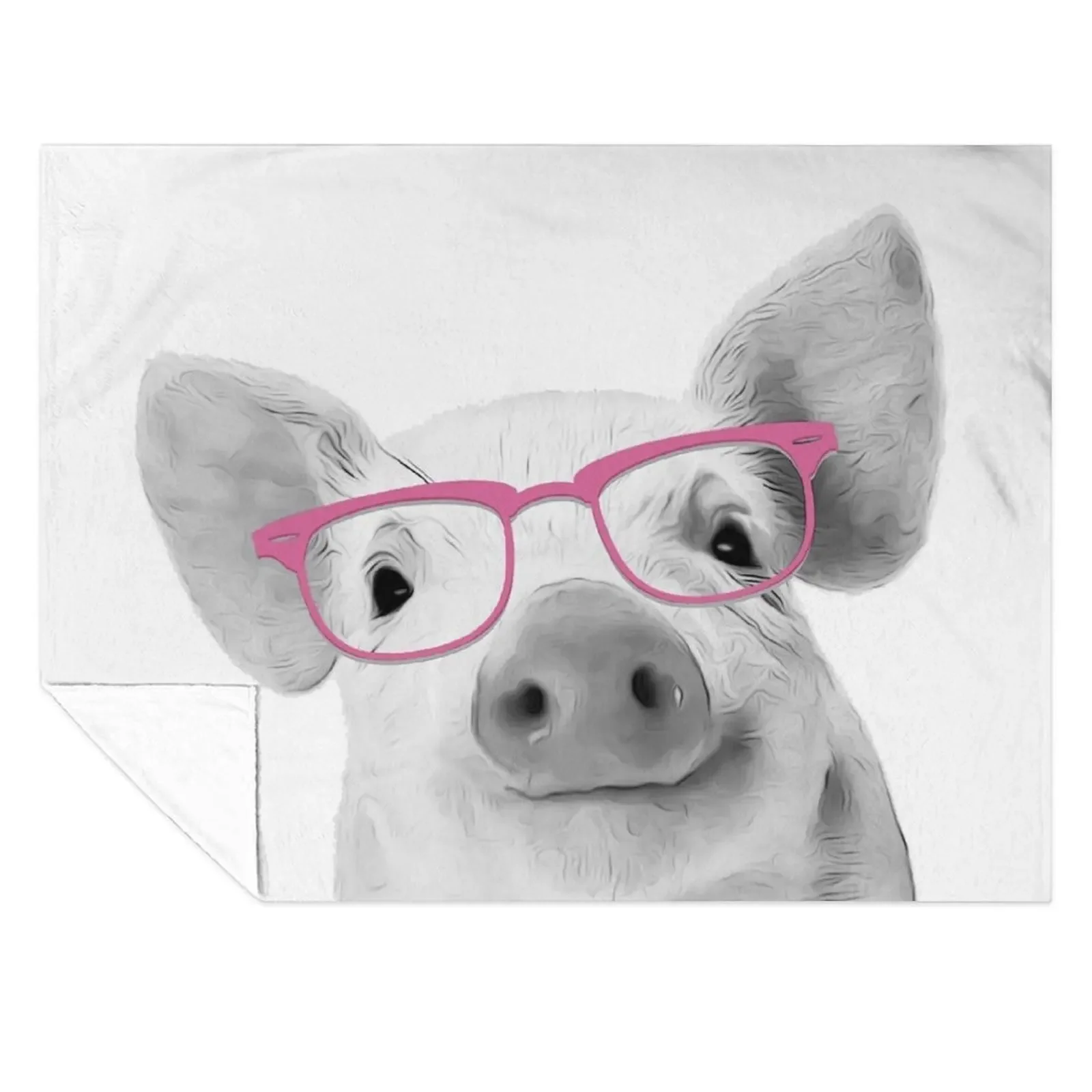 Pig Portrait Poster, animal, nature, wildlife, bacon, farm Throw Blanket sofa bed Loose Weighted Luxury Brand Blankets
Pig Portrait Poster, animal, nature, wildlife, bacon, farm Throw Blanket sofa bed Loose Weighted Luxury Brand Blankets