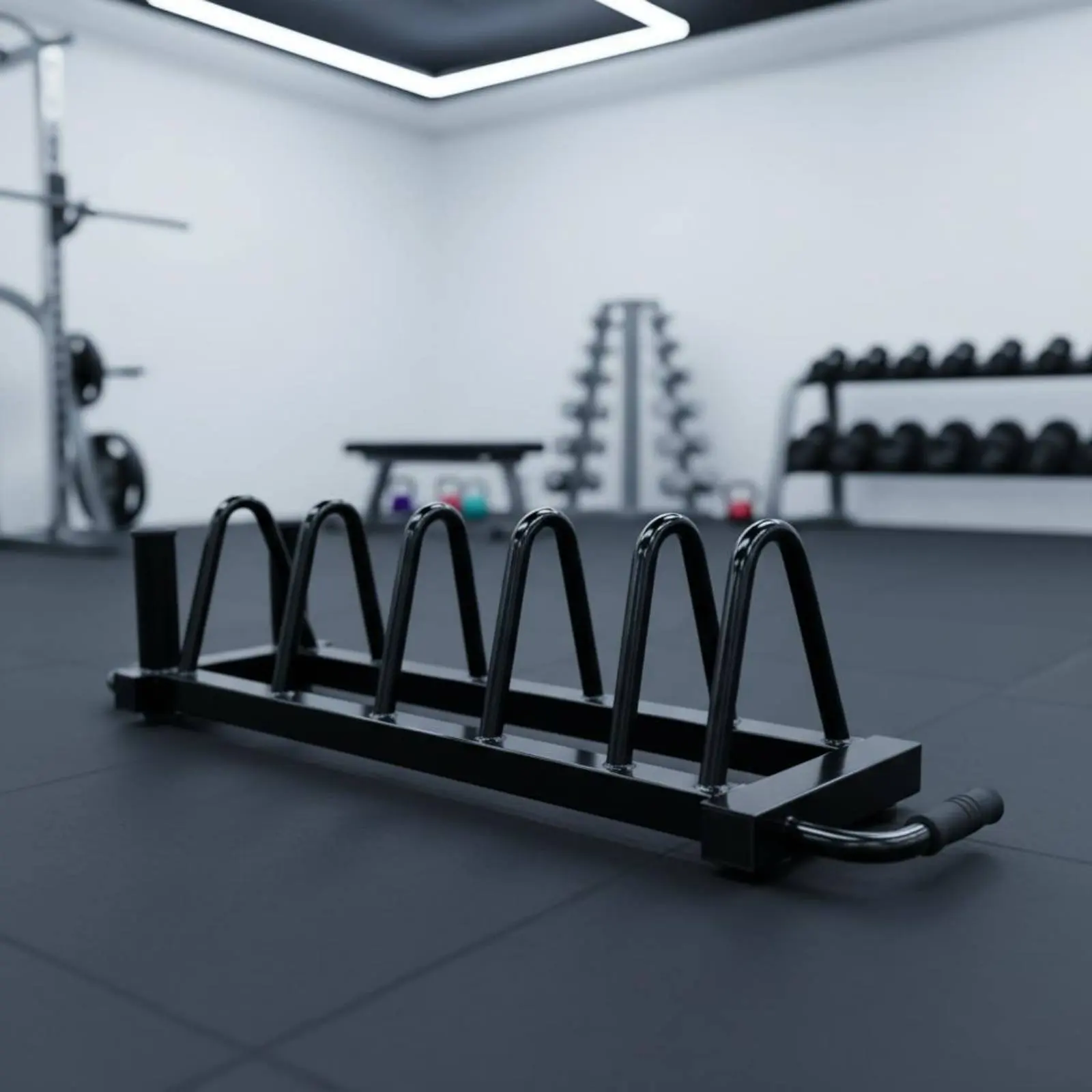 Barbell Plate Trolley Space-Saving Wheeled Weight Storage Rack Horizontal Plate Storage Rack Heavy-Duty for Gym Owners
Barbell Plate Trolley Space-Saving Wheeled Weight Storage Rack Horizontal Plate Storage Rack Heavy-Duty for Gym Owners