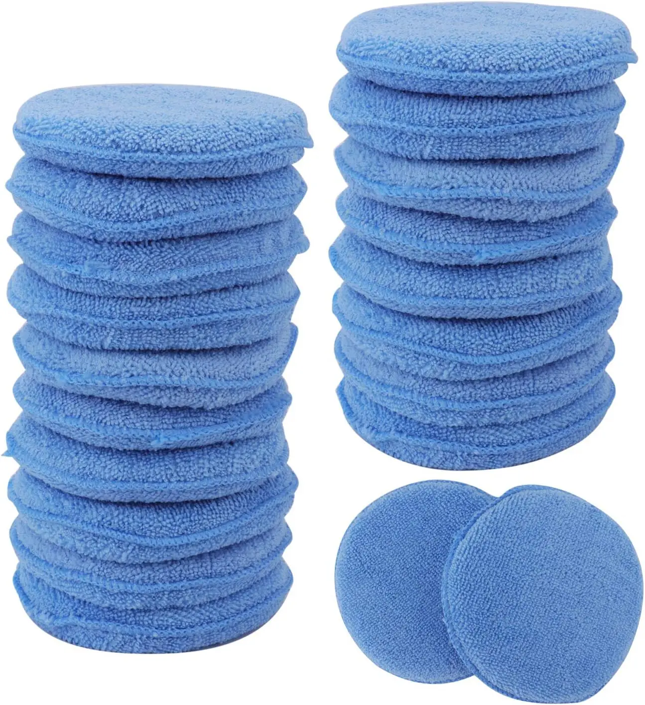 20 Pack Foam Applicator Pads for Car Waxing, Polishing & Cleaning - 5 Inch Diameter, Blue
20 Pack Foam Applicator Pads for Car Waxing, Polishing & Cleaning - 5 Inch Diameter, Blue