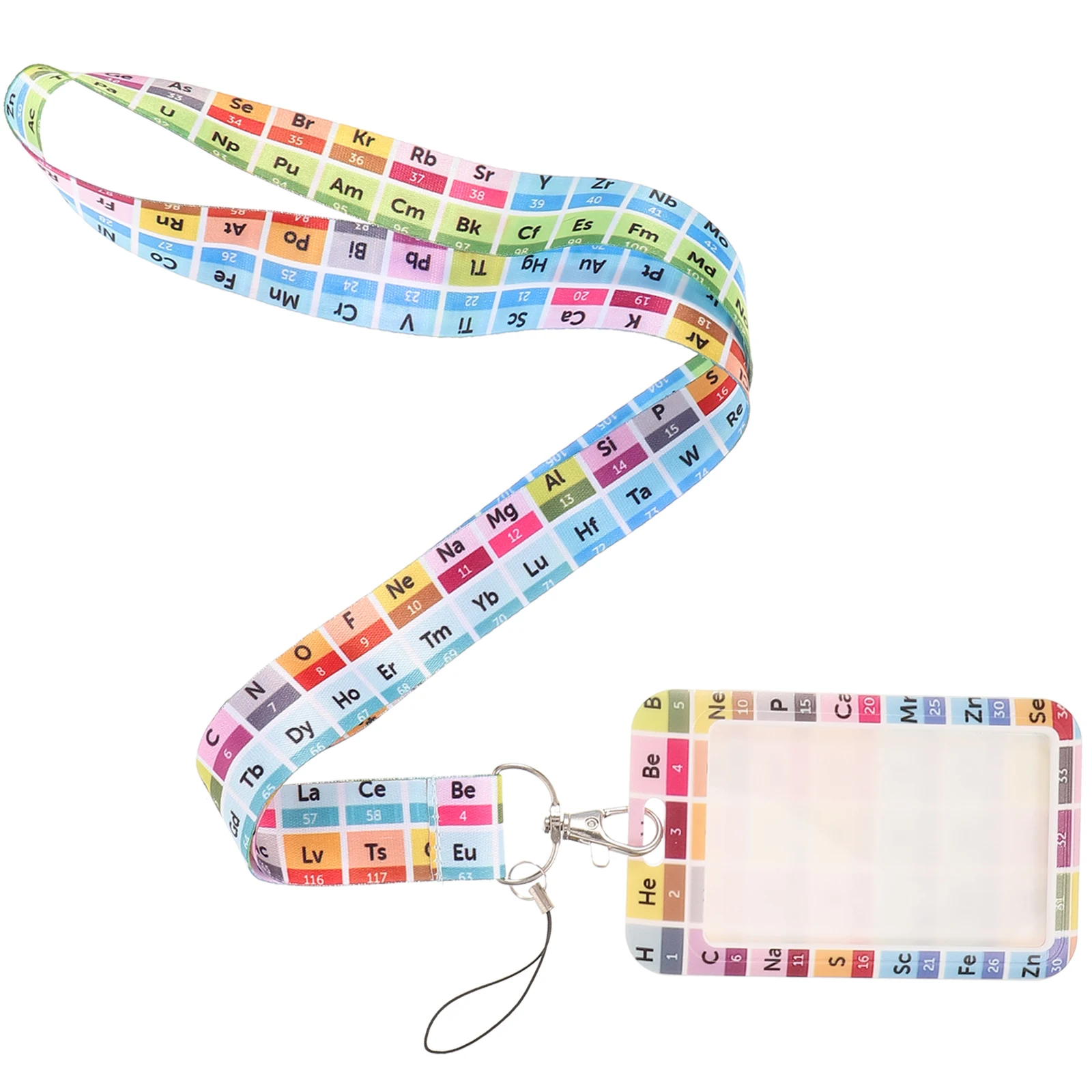 Chemical Element Card Sleeve ID Badge Holder Lanyard Student Teacher Key Chain Phone USB Drive Anti Scratch Lightweight
Chemical Element Card Sleeve ID Badge Holder Lanyard Student Teacher Key Chain Phone USB Drive Anti Scratch Lightweight