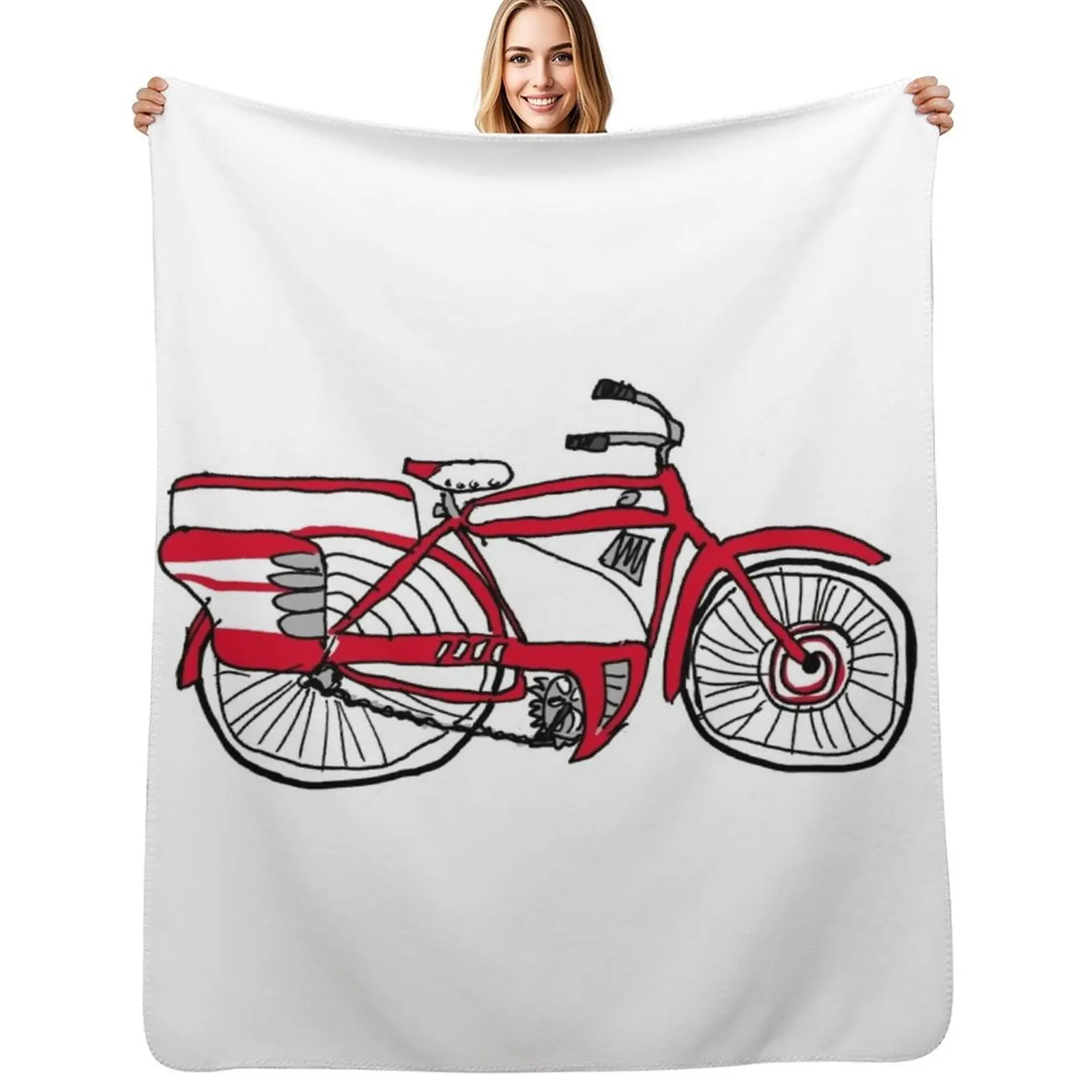 Pee Wee Herman's Bike Throw Blanket Foldable Soft Warm Blanket for Outdoor Use
Pee Wee Herman's Bike Throw Blanket Foldable Soft Warm Blanket for Outdoor Use