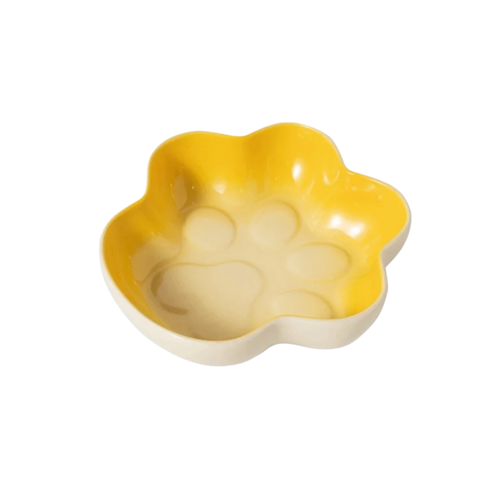 Paw Shaped Ceramic Cat Bowl Non-slip Large Capacity Pet Food Bowl Anti-Choking Anti-Fall Slow Feeder Bowl Puppy Feeding
Paw Shaped Ceramic Cat Bowl Non-slip Large Capacity Pet Food Bowl Anti-Choking Anti-Fall Slow Feeder Bowl Puppy Feeding