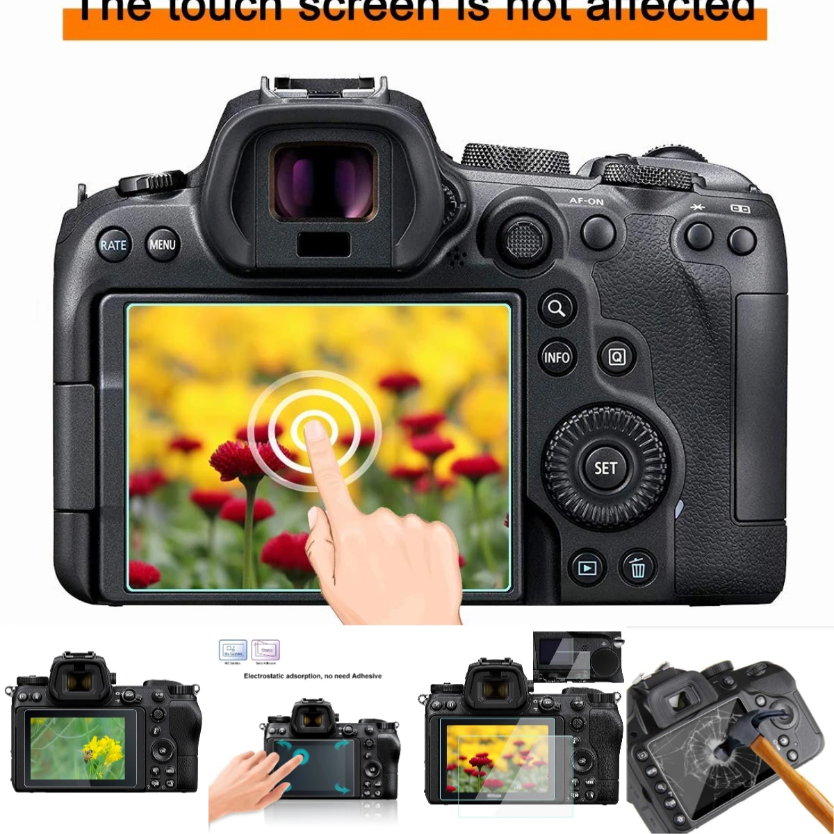 Ultra Thin 9H Tempered Glass Screen Protector for Nikon Z9/Z8/Z7/Z6II/Z6/Z5/Zf/Z7ii - HD Clarity
Ultra Thin 9H Tempered Glass Screen Protector for Nikon Z9/Z8/Z7/Z6II/Z6/Z5/Zf/Z7ii - HD Clarity
