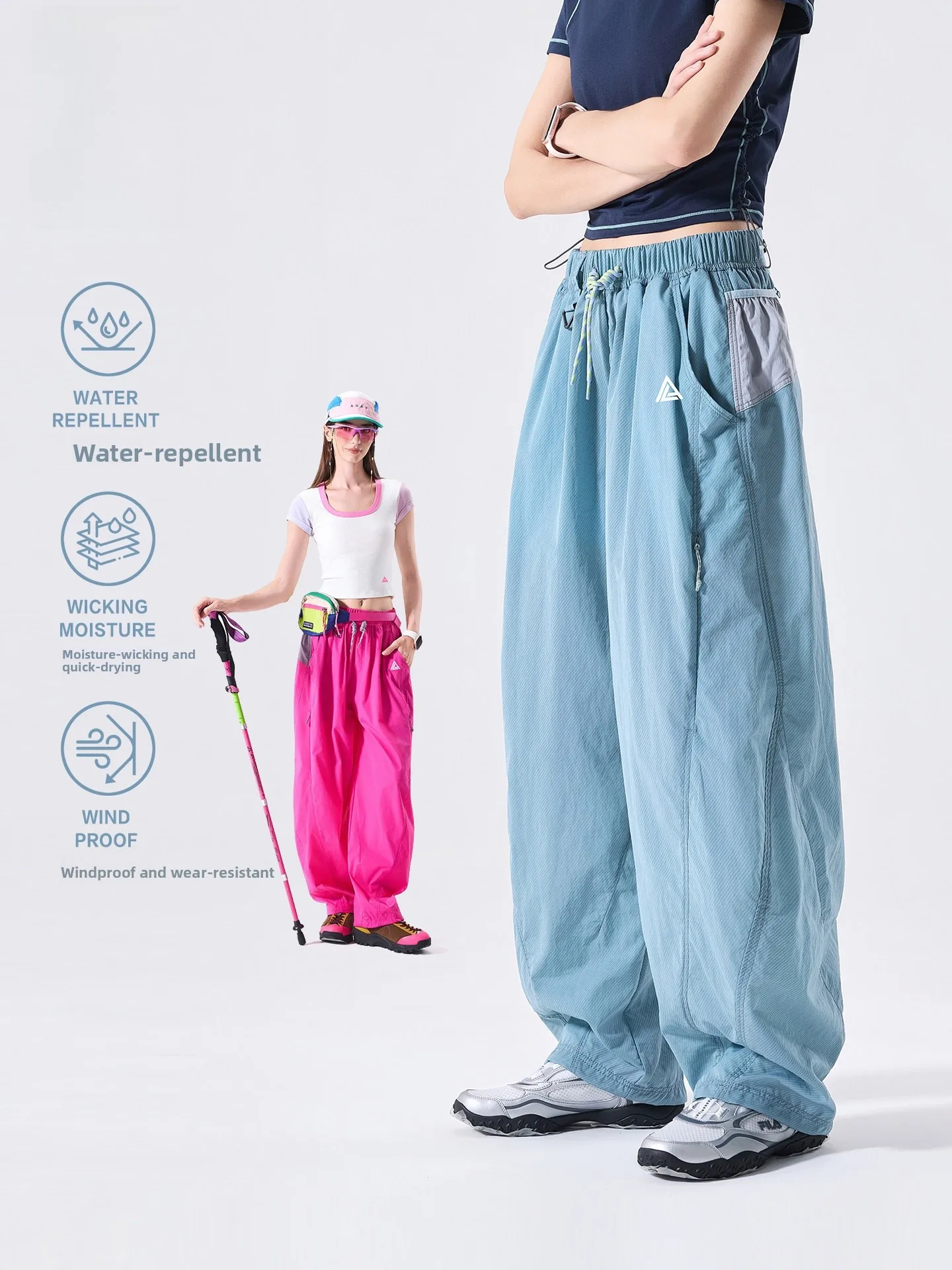 LAZY DAY Outdoor Waterproof Quick Dry Sport Casual Pants Women's Summer Windproof Wear Resistant Blade Long Trousers
LAZY DAY Outdoor Waterproof Quick Dry Sport Casual Pants Women's Summer Windproof Wear Resistant Blade Long Trousers