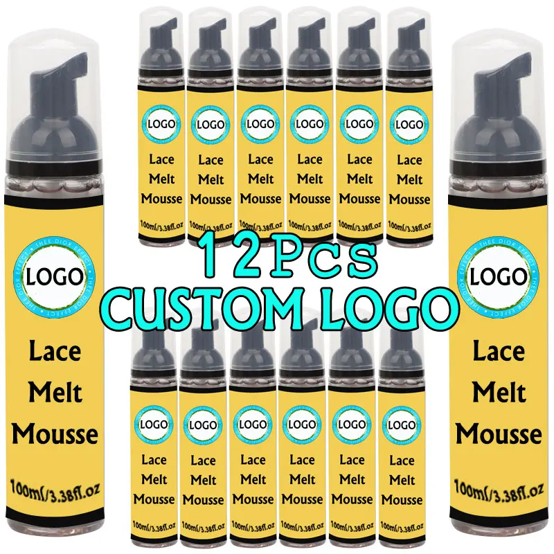 Must Buy Lace Melt Mousse Custom Logo 12Pcs Melting Holding Mousse For Lace Front Wigs Professional Wig Accessories
Must Buy Lace Melt Mousse Custom Logo 12Pcs Melting Holding Mousse For Lace Front Wigs Professional Wig Accessories